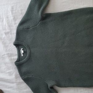 Outerknown Eastbank Crew Sweater in Thyme size XL
